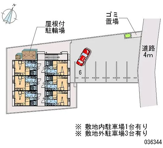 ★手数料０円★さいたま市西区佐知川　月極駐車場（LP）